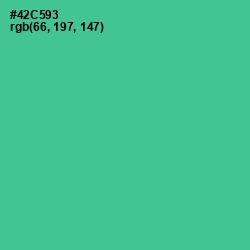 #42C593 - De York Color Image