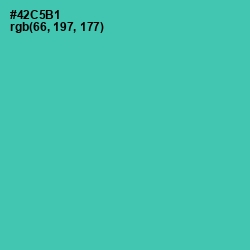 #42C5B1 - De York Color Image