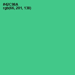 #42C98A - De York Color Image