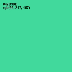 #42D99D - De York Color Image