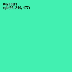#42F0B1 - De York Color Image