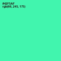 #42F5AF - De York Color Image