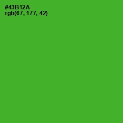 #43B12A - Apple Color Image