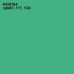 #43B184 - Breaker Bay Color Image