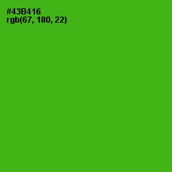 #43B416 - Christi Color Image