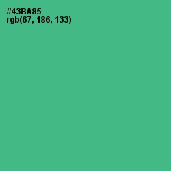 #43BA85 - Breaker Bay Color Image