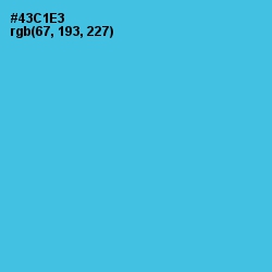 #43C1E3 - Viking Color Image