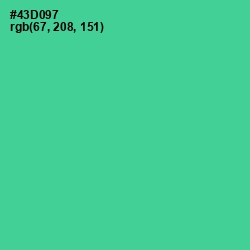 #43D097 - De York Color Image