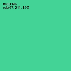 #43D396 - De York Color Image