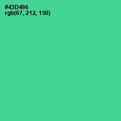 #43D496 - De York Color Image