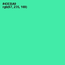 #43EBA9 - De York Color Image