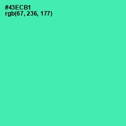 #43ECB1 - De York Color Image