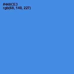 #448CE3 - Havelock Blue Color Image