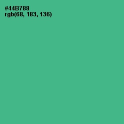 #44B788 - Breaker Bay Color Image