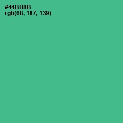 #44BB8B - Breaker Bay Color Image