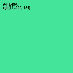 #44E49A - De York Color Image