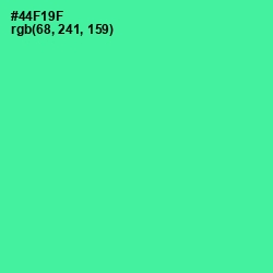 #44F19F - De York Color Image