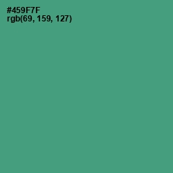 #459F7F - Viridian Color Image