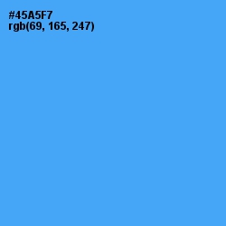 #45A5F7 - Picton Blue Color Image