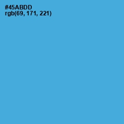 #45ABDD - Shakespeare Color Image