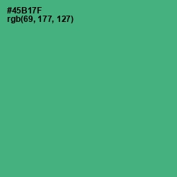 #45B17F - Ocean Green Color Image