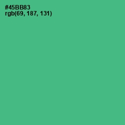 #45BB83 - Breaker Bay Color Image