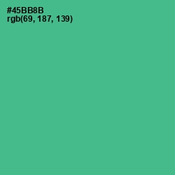 #45BB8B - Breaker Bay Color Image