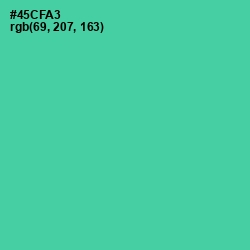 #45CFA3 - De York Color Image