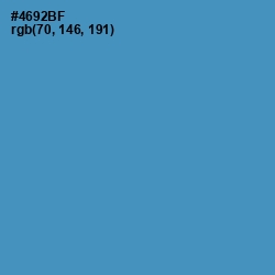 #4692BF - Steel Blue Color Image