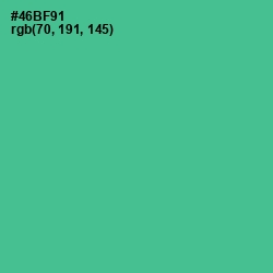 #46BF91 - Breaker Bay Color Image