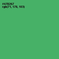 #47B267 - Chateau Green Color Image