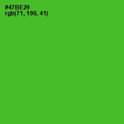 #47BE29 - Apple Color Image