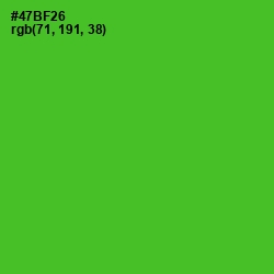 #47BF26 - Apple Color Image