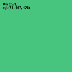 #47C57E - Emerald Color Image