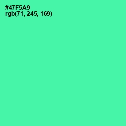 #47F5A9 - De York Color Image