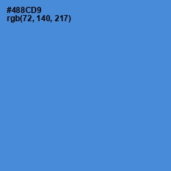 #488CD9 - Havelock Blue Color Image