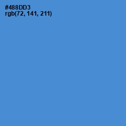 #488DD3 - Havelock Blue Color Image