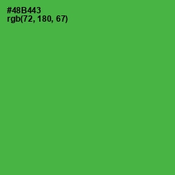 #48B443 - Chateau Green Color Image