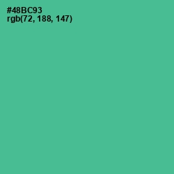 #48BC93 - Breaker Bay Color Image
