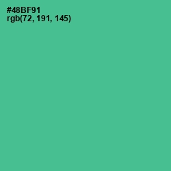 #48BF91 - Breaker Bay Color Image