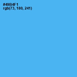 #49B4F1 - Picton Blue Color Image