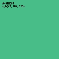 #49BD87 - Breaker Bay Color Image