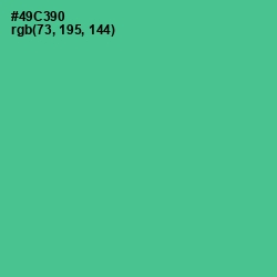 #49C390 - De York Color Image