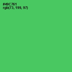 #49C761 - Emerald Color Image