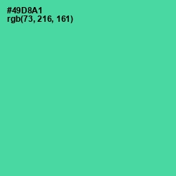 #49D8A1 - De York Color Image