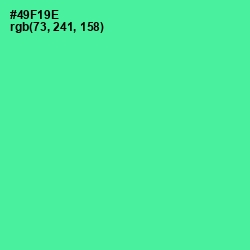 #49F19E - De York Color Image