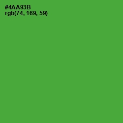 #4AA93B - Apple Color Image