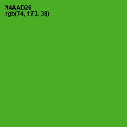 #4AAD26 - Apple Color Image