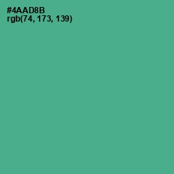 #4AAD8B - Breaker Bay Color Image