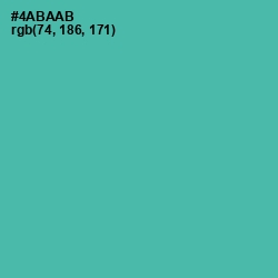 #4ABAAB - Tradewind Color Image